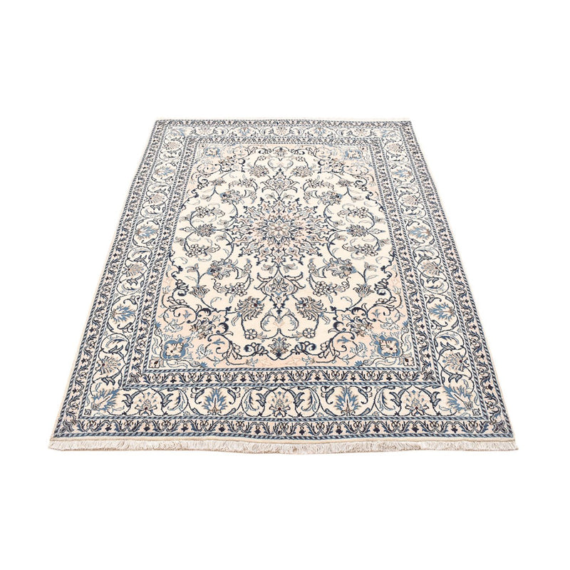 Persisk tæppe - Nain - 207 x 152 cm - lys beige