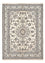 Persisk tæppe - Nain - 200 x 148 cm - lys beige