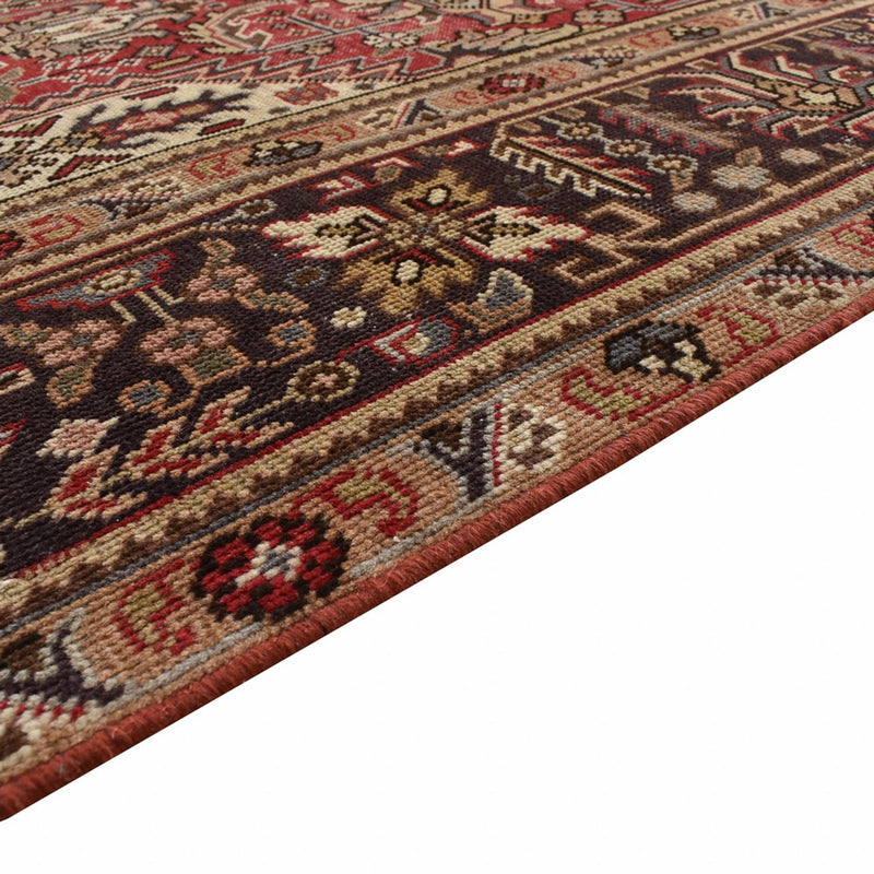 Persisk tæppe - Tabriz - 348 x 245 cm - lysrød