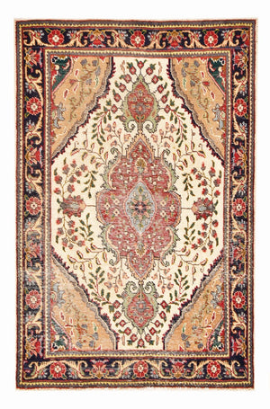 Persisk tæppe - Tabriz - 150 x 100 cm - flerfarvet