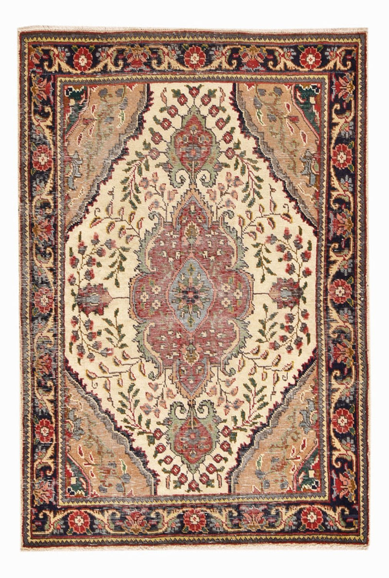 Persisk tæppe - Tabriz - 146 x 98 cm - flerfarvet