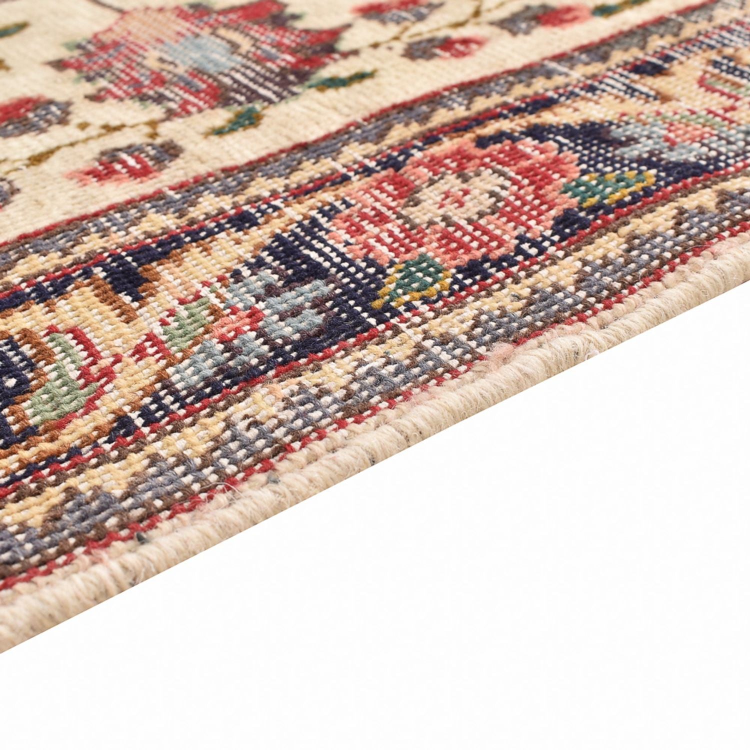 Persisk tæppe - Tabriz - 146 x 98 cm - flerfarvet