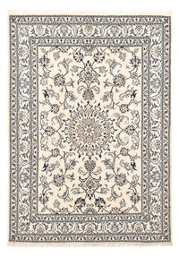 Persisk tæppe - Nain - 200 x 144 cm - lys beige