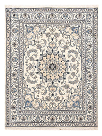 Persisk tæppe - Nain - 200 x 152 cm - lys beige
