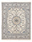 Persisk tæppe - Nain - 200 x 152 cm - lys beige