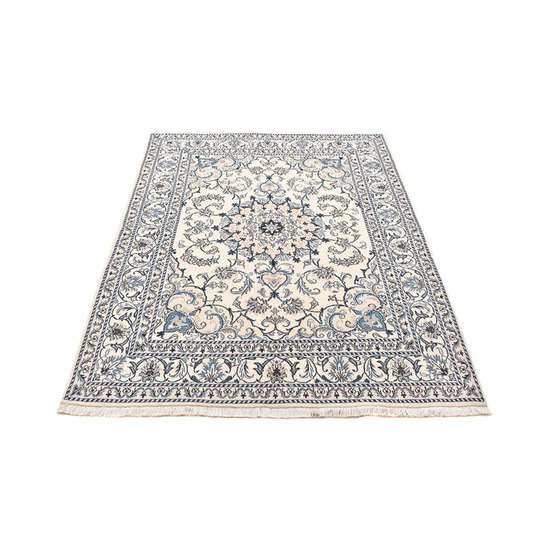 Persisk tæppe - Nain - 200 x 152 cm - lys beige