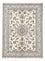 Persisk tæppe - Nain - 195 x 150 cm - lys beige