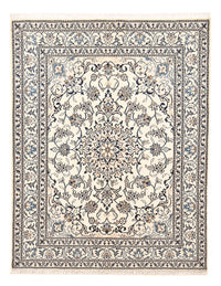 Persisk tæppe - Nain - 195 x 150 cm - lys beige