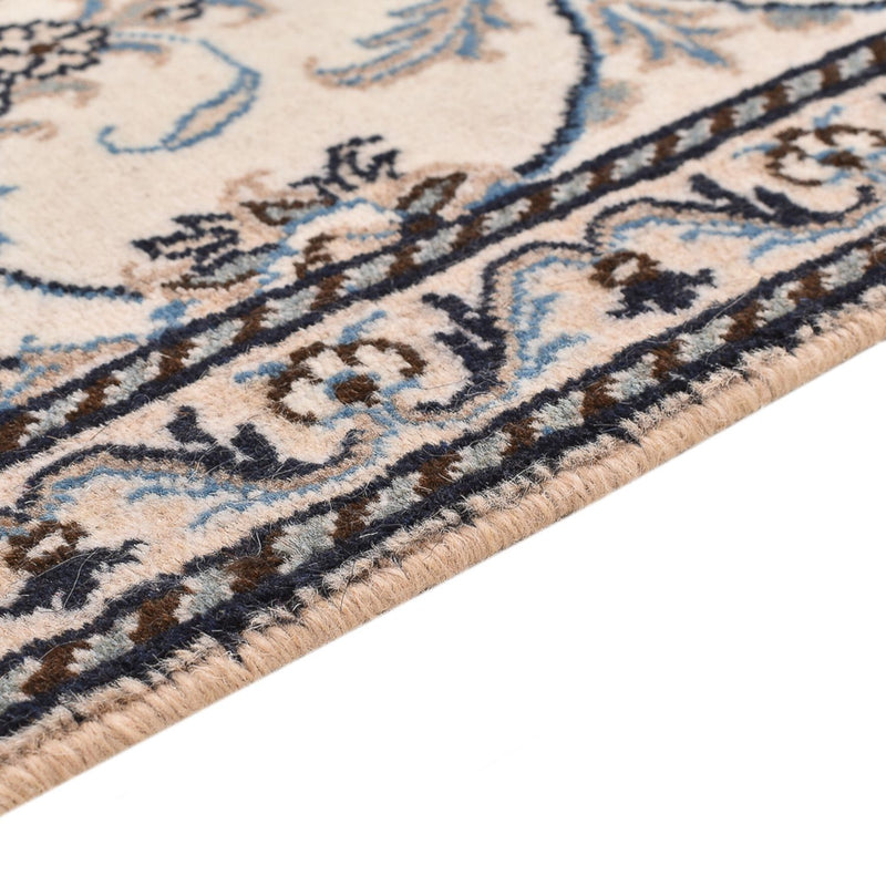 Persisk tæppe - Nain - 138 x 90 cm - lys beige