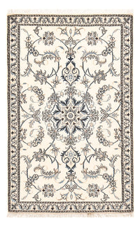 Persisk tæppe - Nain - 146 x 88 cm - lys beige