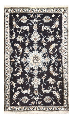 Persisk tæppe - Nain - 145 x 87 cm - mørk beige
