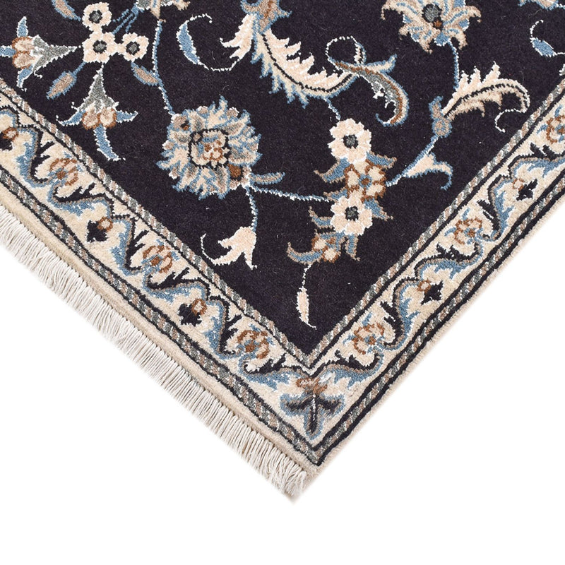Persisk tæppe - Nain - 145 x 87 cm - mørk beige