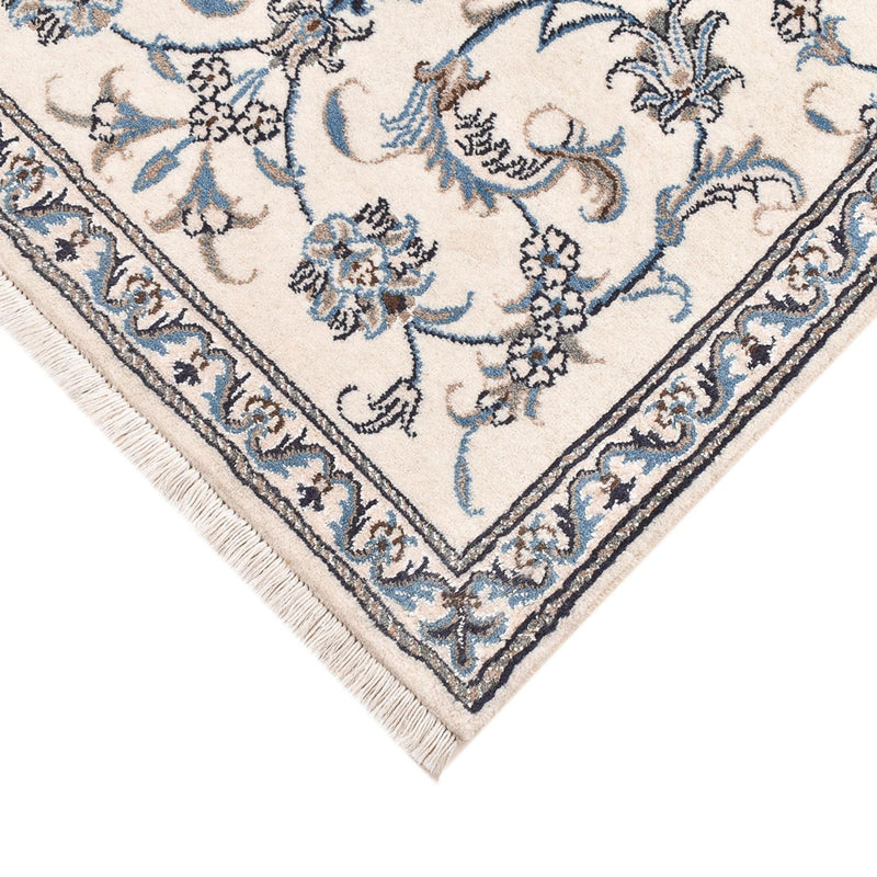 Persisk tæppe - Nain - 148 x 84 cm - lys beige