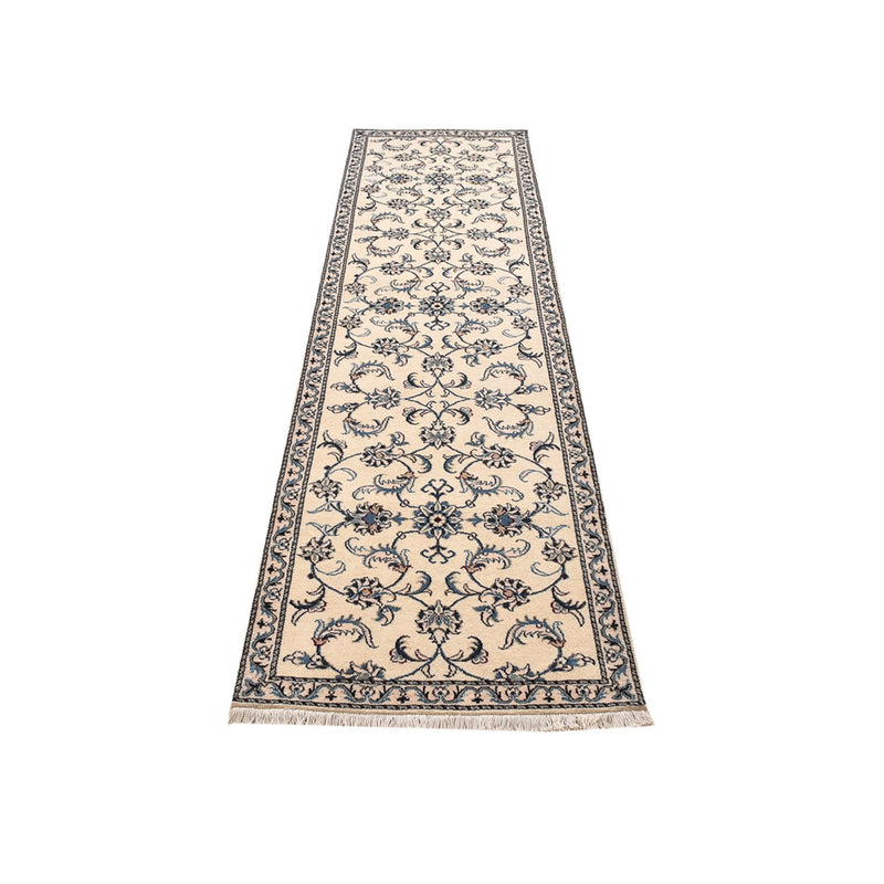 Løber Persisk tæppe - Nain - 290 x 80 cm - beige