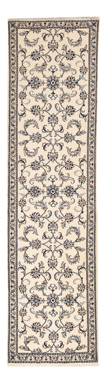 Løber Persisk tæppe - Nain - 289 x 78 cm - beige