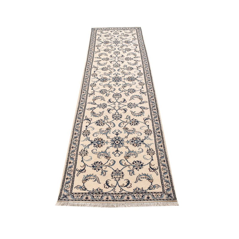 Løber Persisk tæppe - Nain - 289 x 78 cm - beige