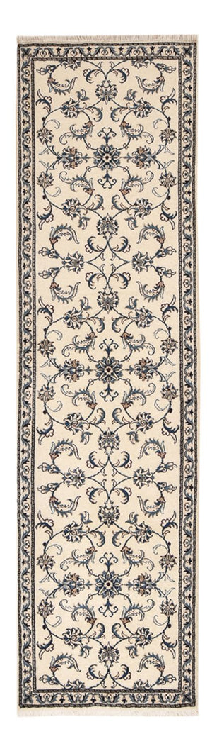 Løber Persisk tæppe - Nain - 287 x 80 cm - beige