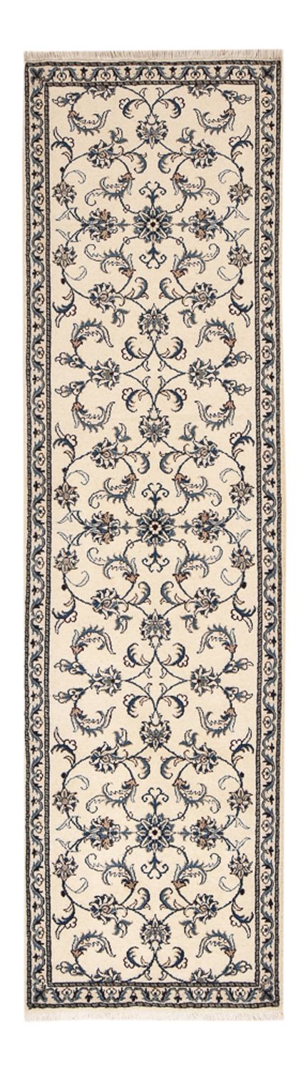 Løber Persisk tæppe - Nain - 287 x 80 cm - beige