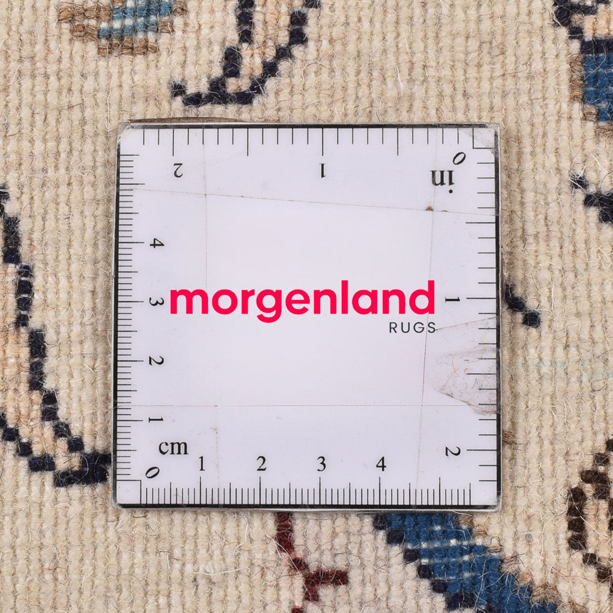 Løber Persisk tæppe - Nain - 377 x 79 cm - beige