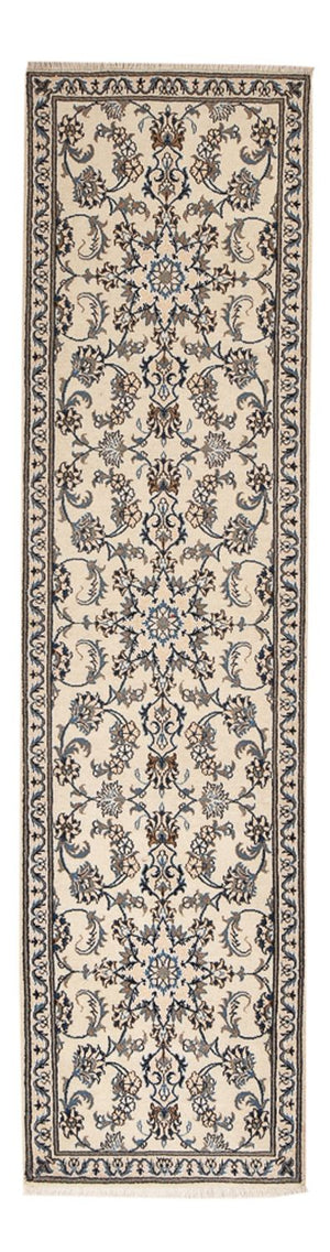 Løber Persisk tæppe - Nain - 292 x 75 cm - beige