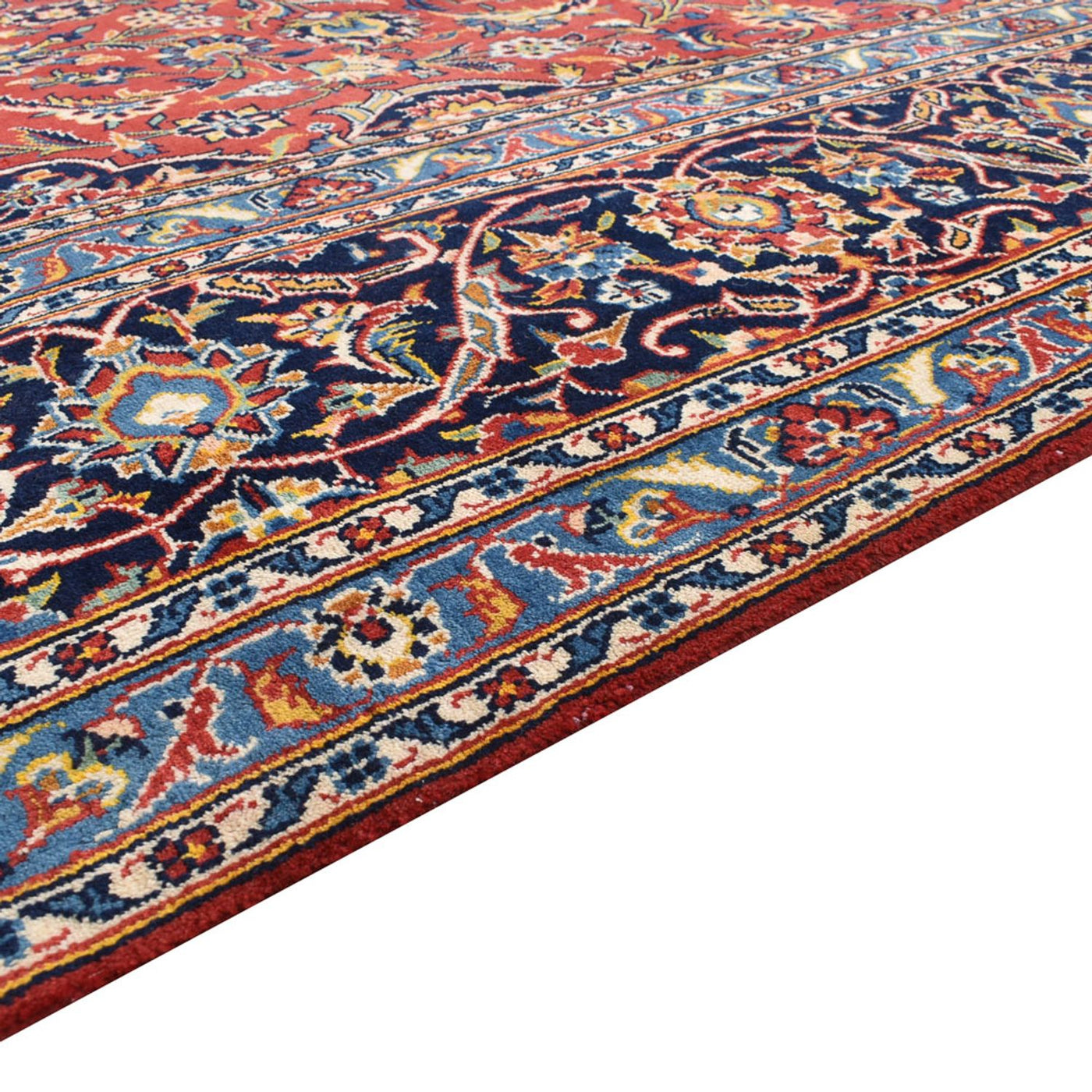 Kashan Tæppe 392x264cm - Persisk tæppe