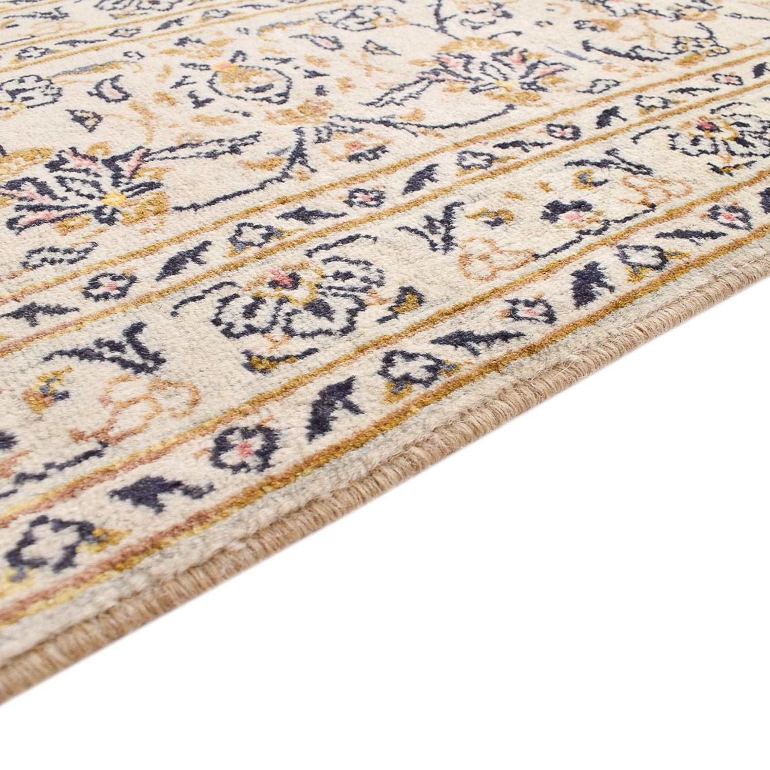 Persisk tæppe - Keshan - 298 x 202 cm - beige