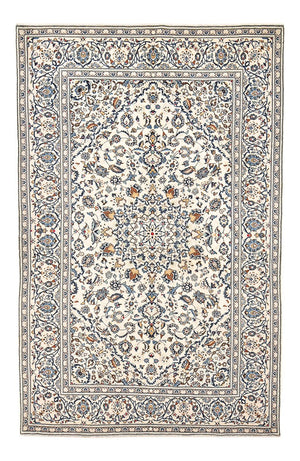 Persisk tæppe - Keshan - 300 x 195 cm - mørk beige