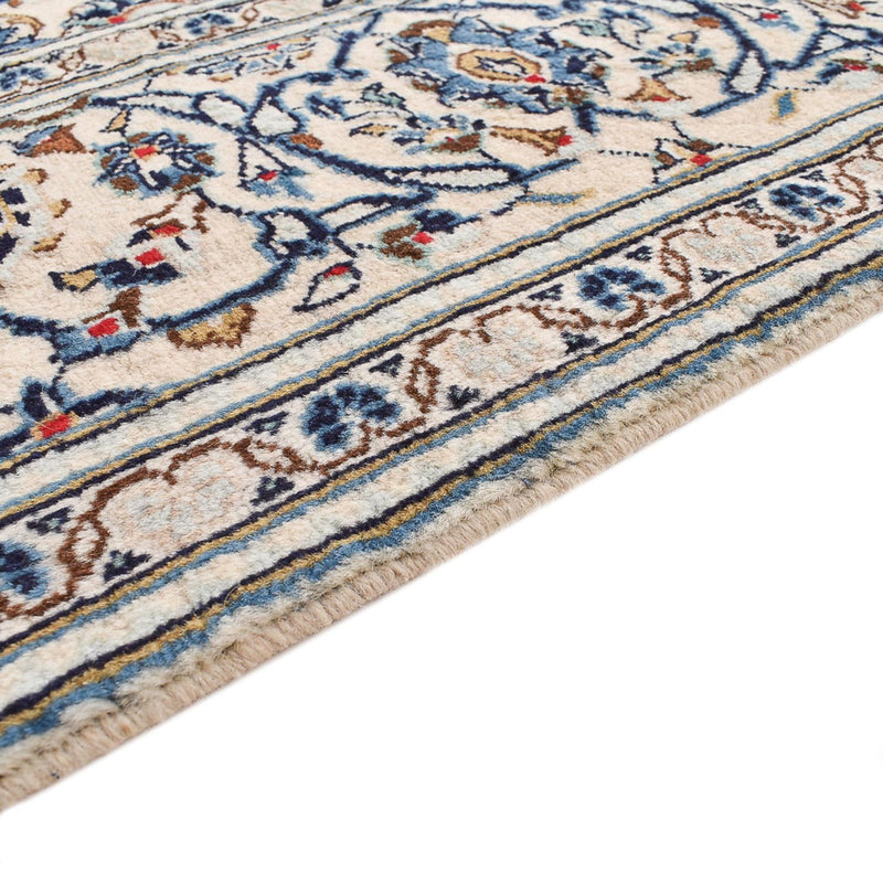 Persisk tæppe - Keshan - 300 x 195 cm - mørk beige