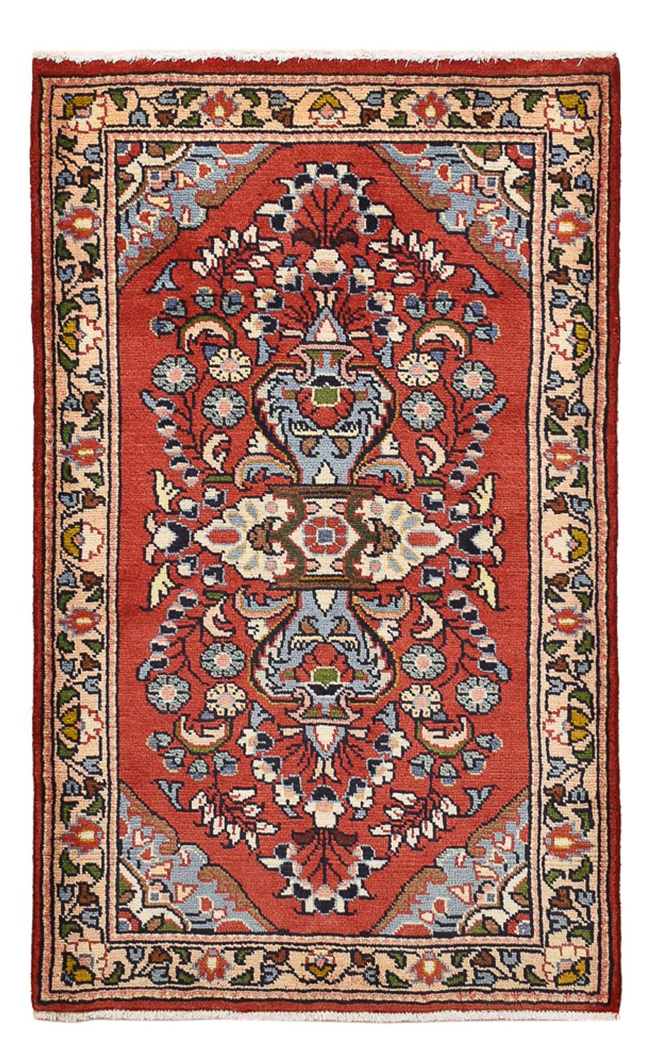 Persisk tæppe - Nomadisk - 122 x 75 cm - rød