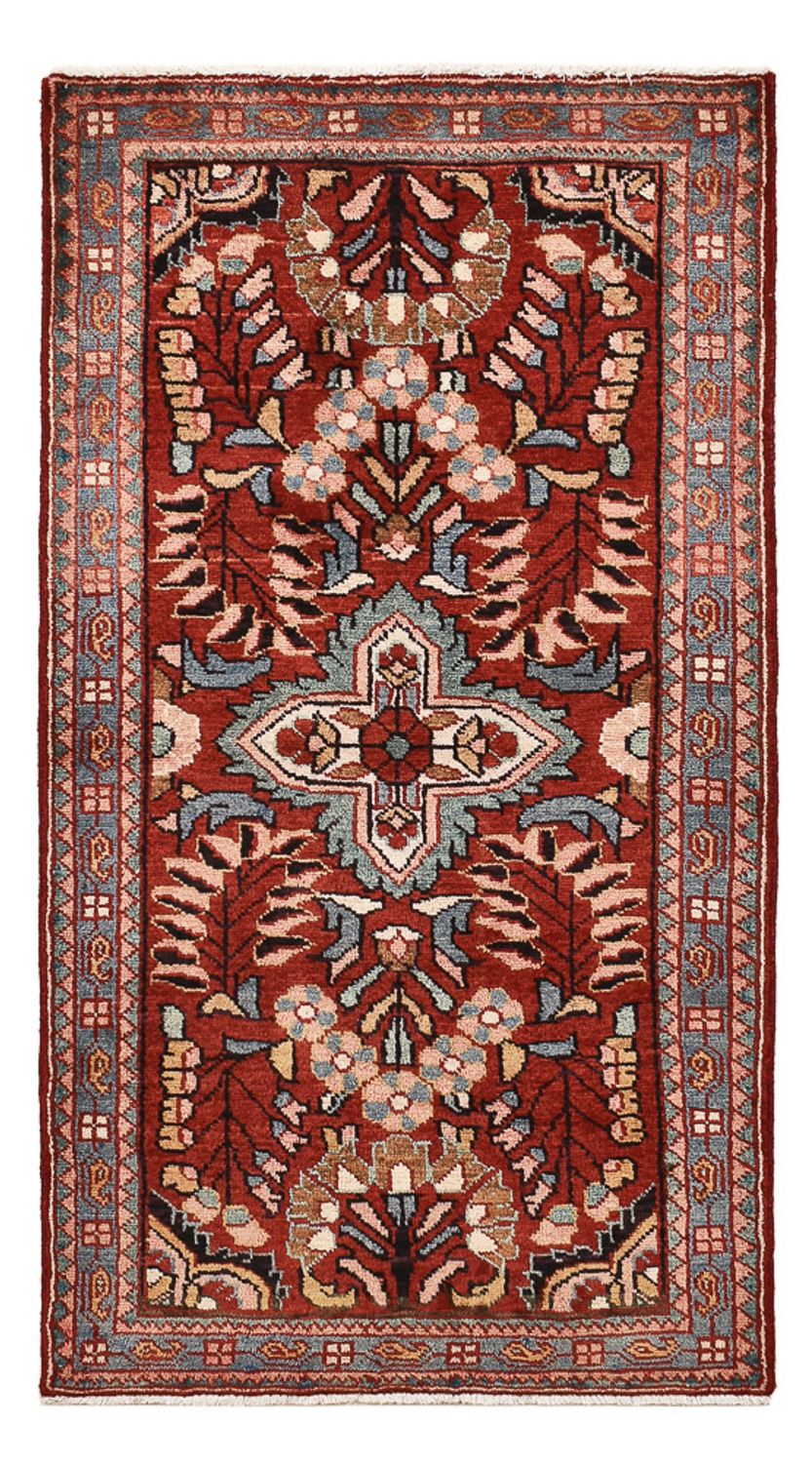 Persisk tæppe - Nomadisk - 131 x 72 cm - rød