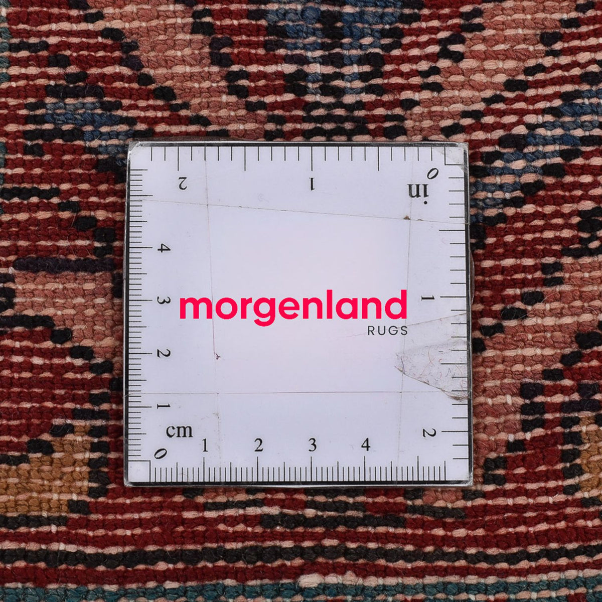 Persisk tæppe - Nomadisk - 131 x 72 cm - rød