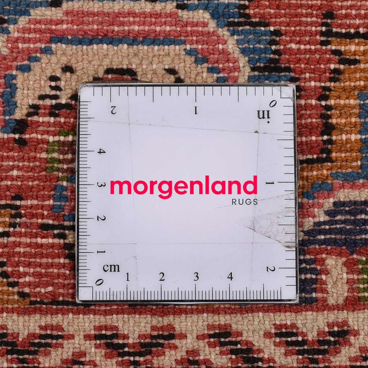 Persisk tæppe - Nomadisk - 126 x 71 cm - lysrød