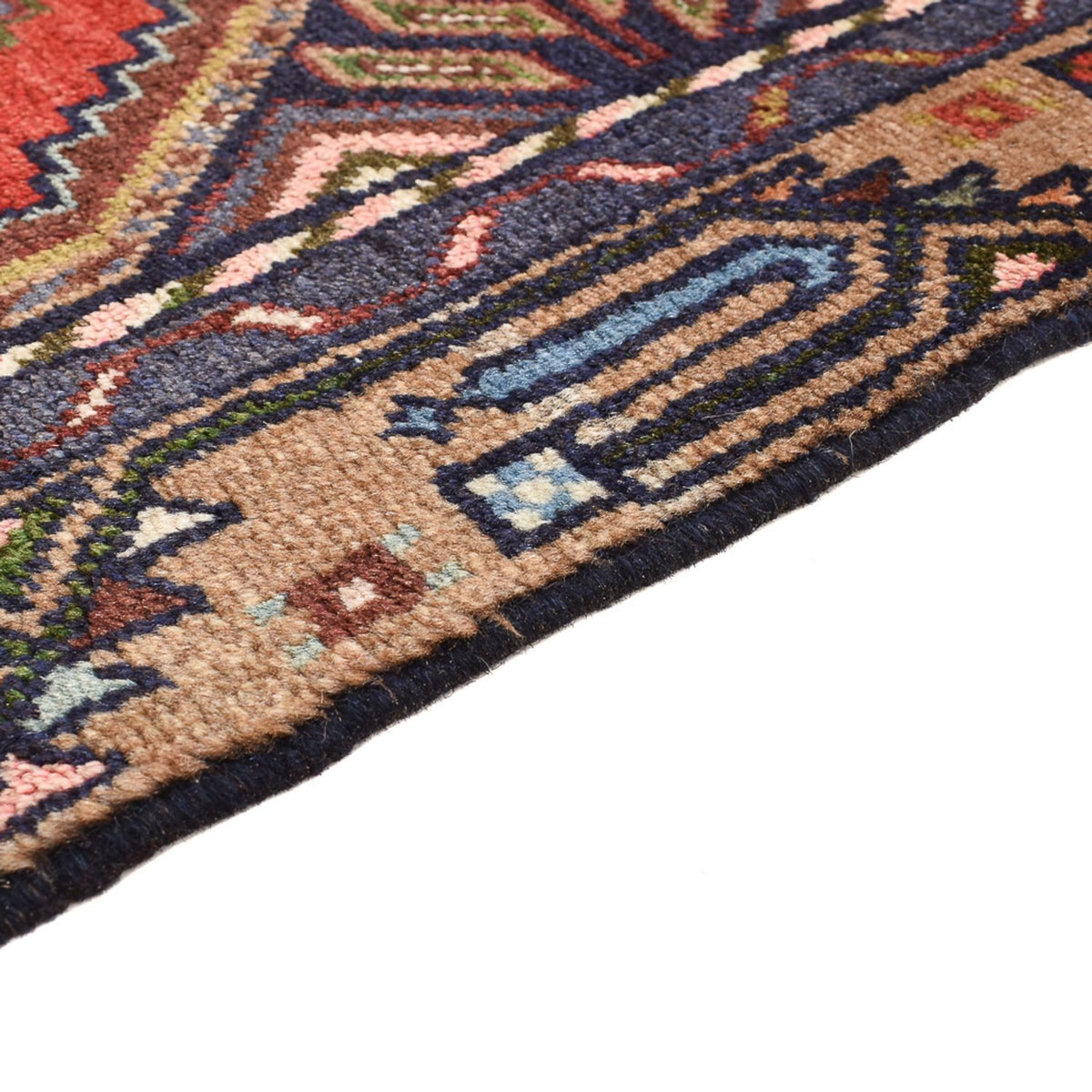 Persisk tæppe - Nomadisk - 119 x 70 cm - rød