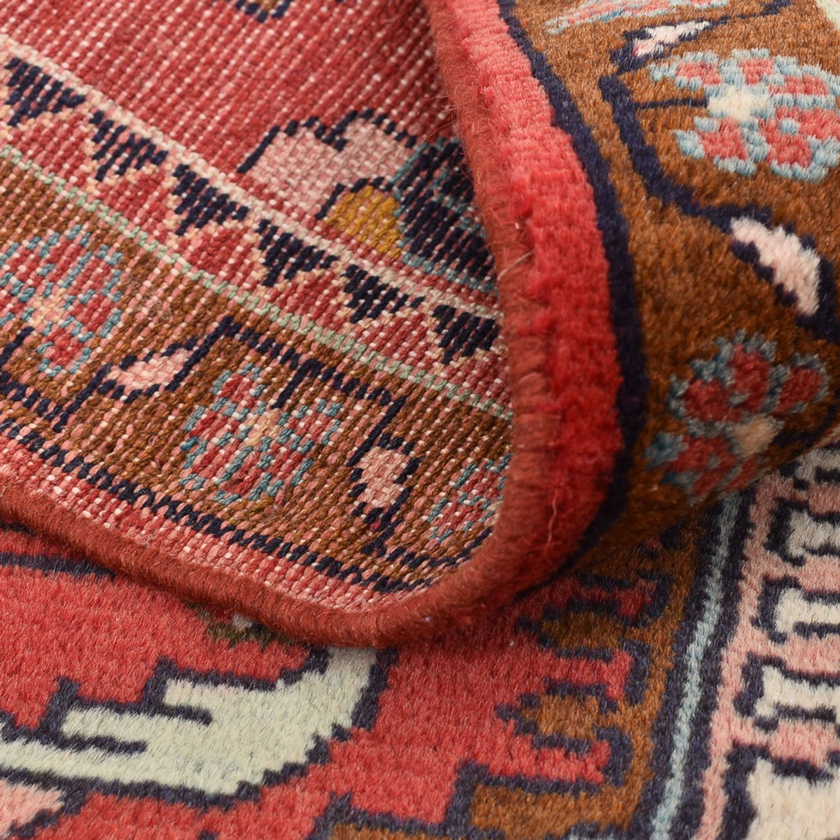 Persisk tæppe - Nomadisk - 107 x 76 cm - rød