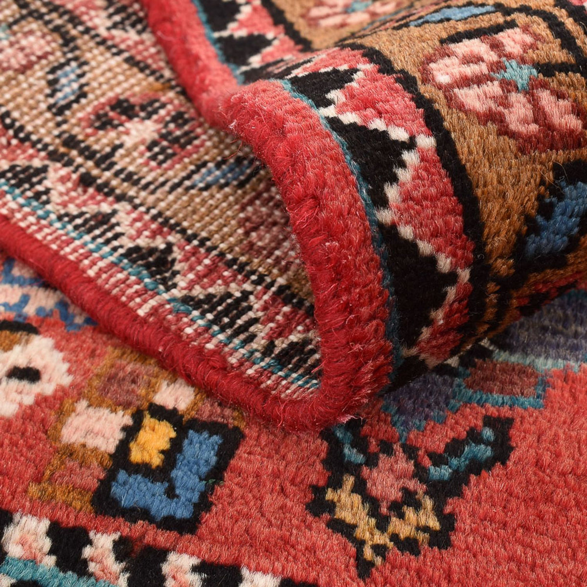 Persisk tæppe - Nomadisk - 107 x 70 cm - lysrød