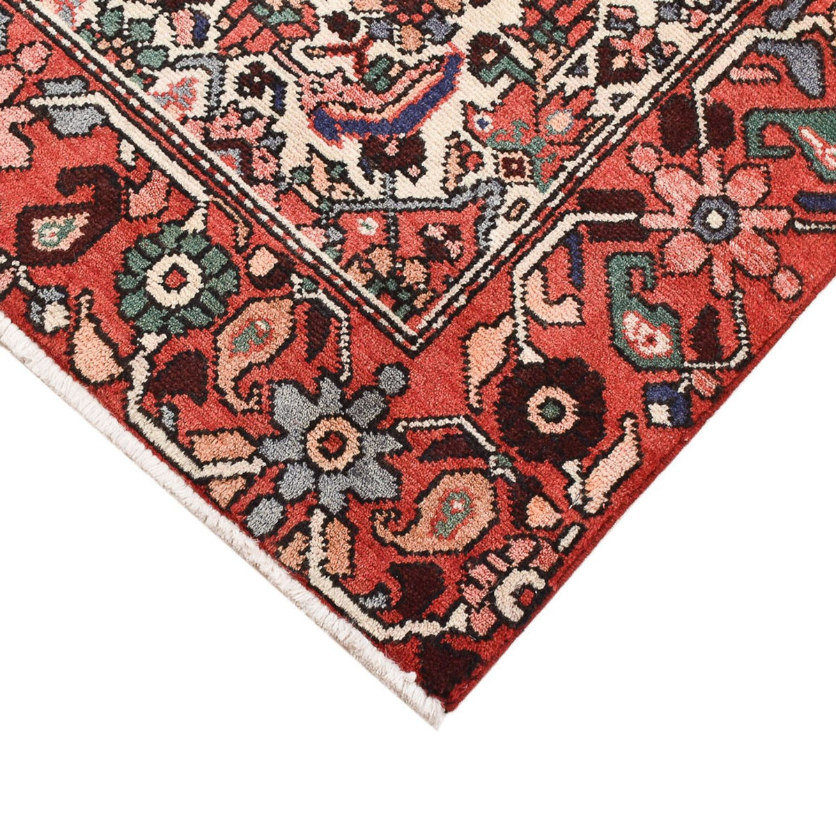 Persisk tæppe - Nomadisk - 121 x 82 cm - flerfarvet