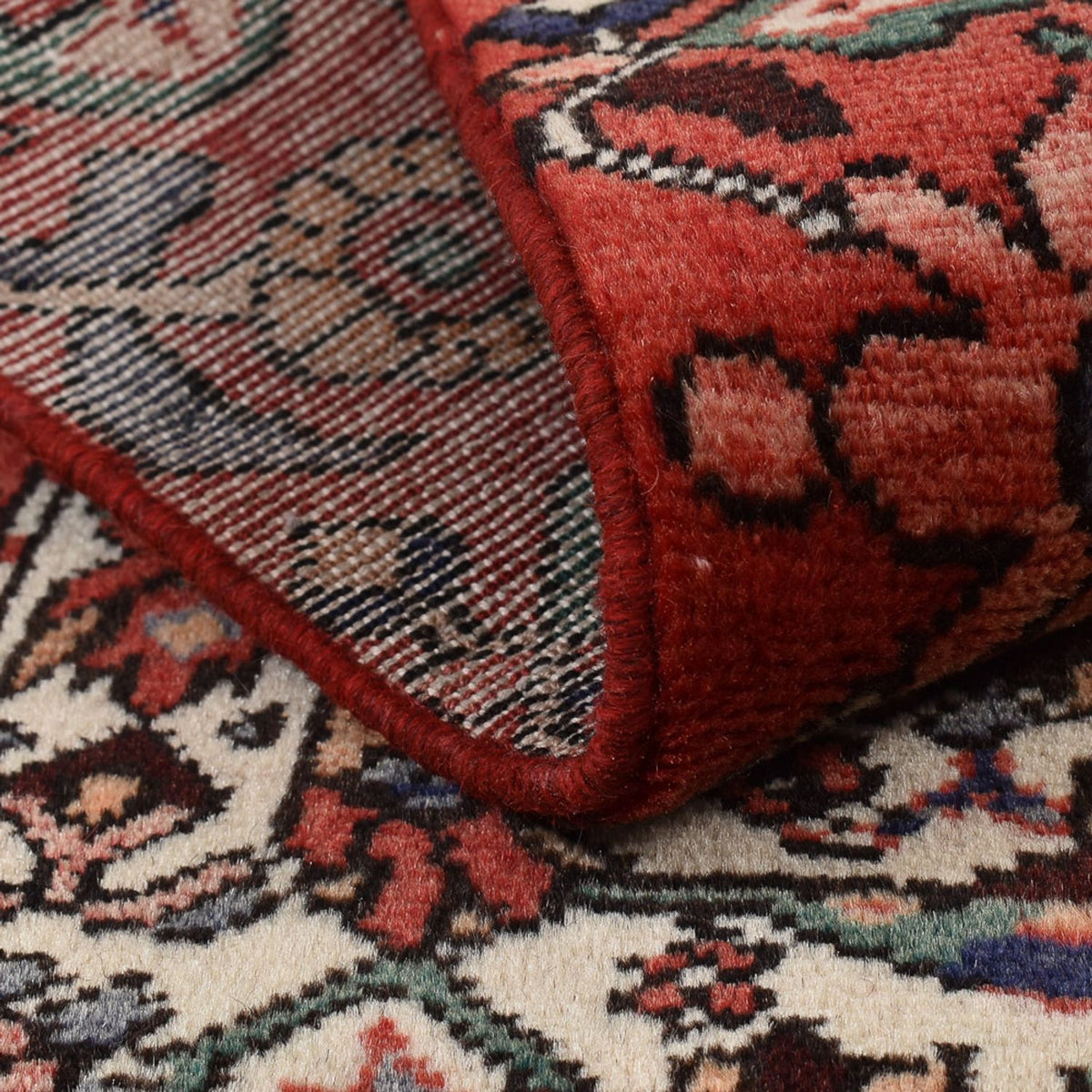 Persisk tæppe - Nomadisk - 121 x 82 cm - flerfarvet