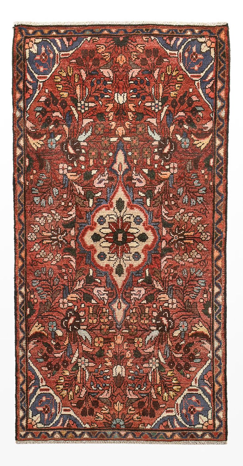 Persisk tæppe - Nomadisk - 153 x 75 cm - rød