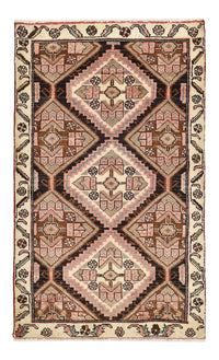Persisk tæppe - Nomadisk - 120 x 70 cm - lys beige