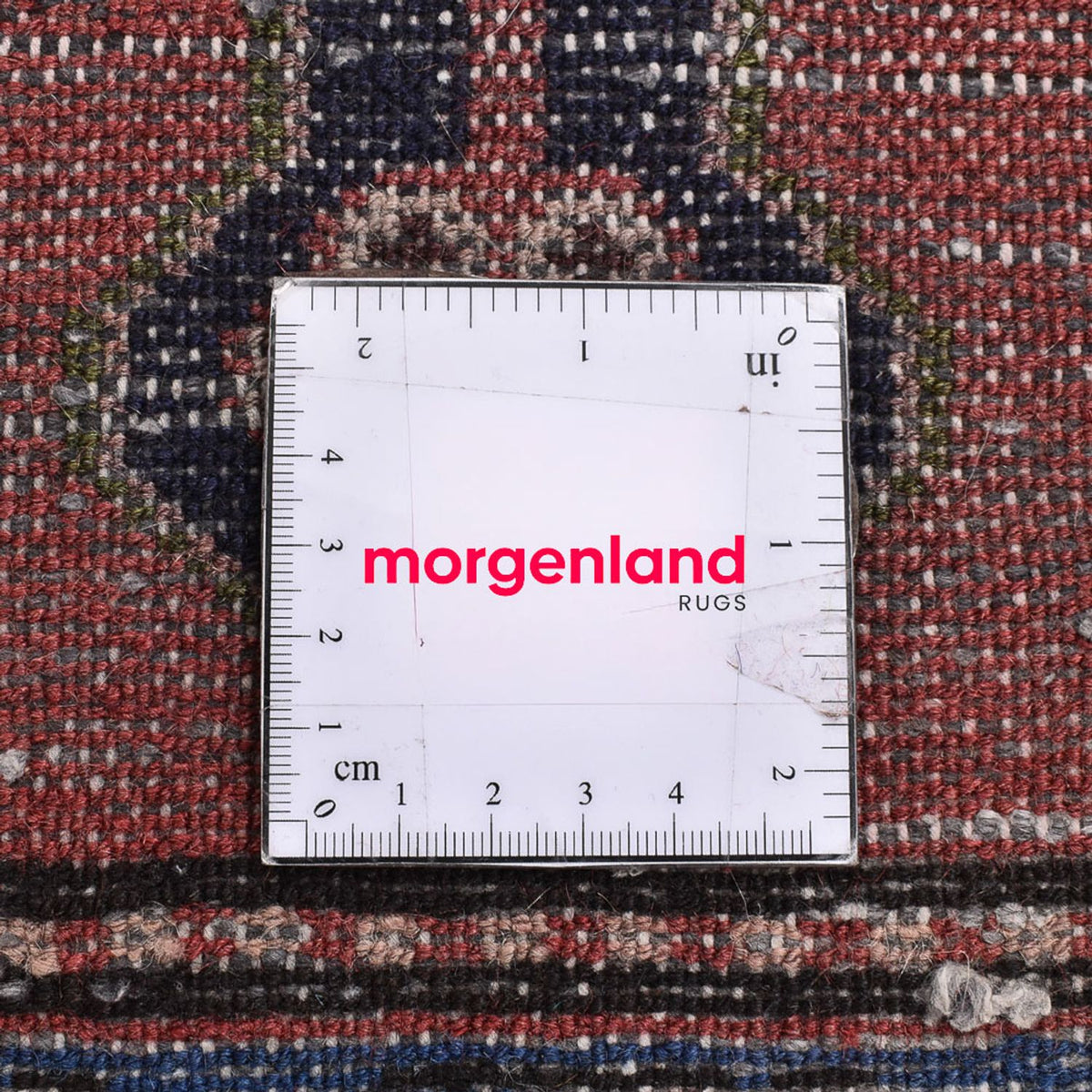 Persisk tæppe - Nomadisk - 123 x 76 cm - lysrød