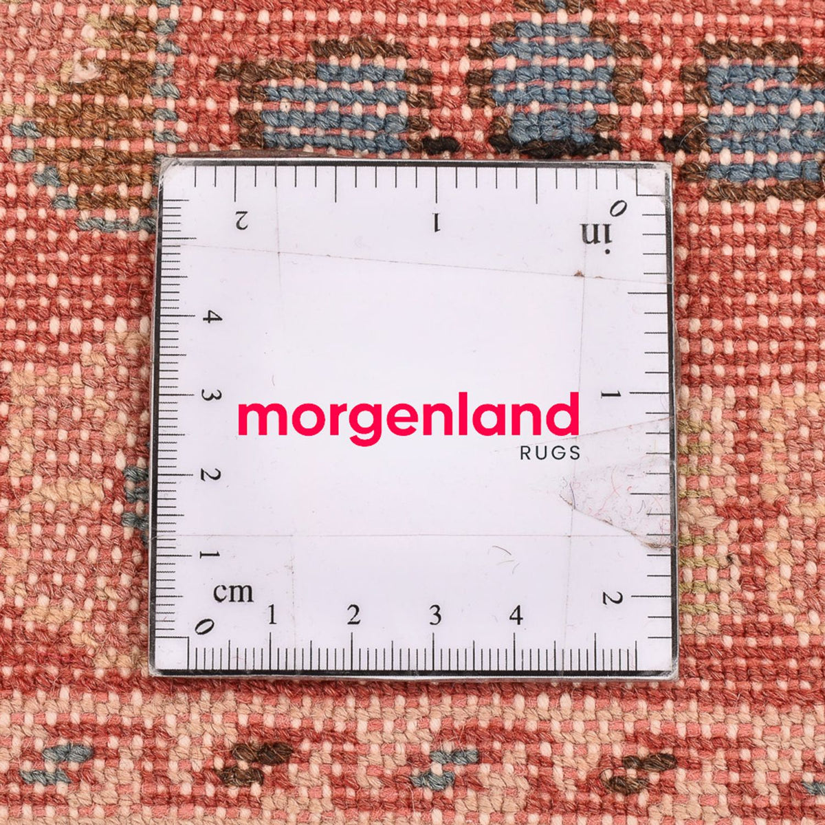 Persisk tæppe - Nomadisk - 110 x 67 cm - lysrød