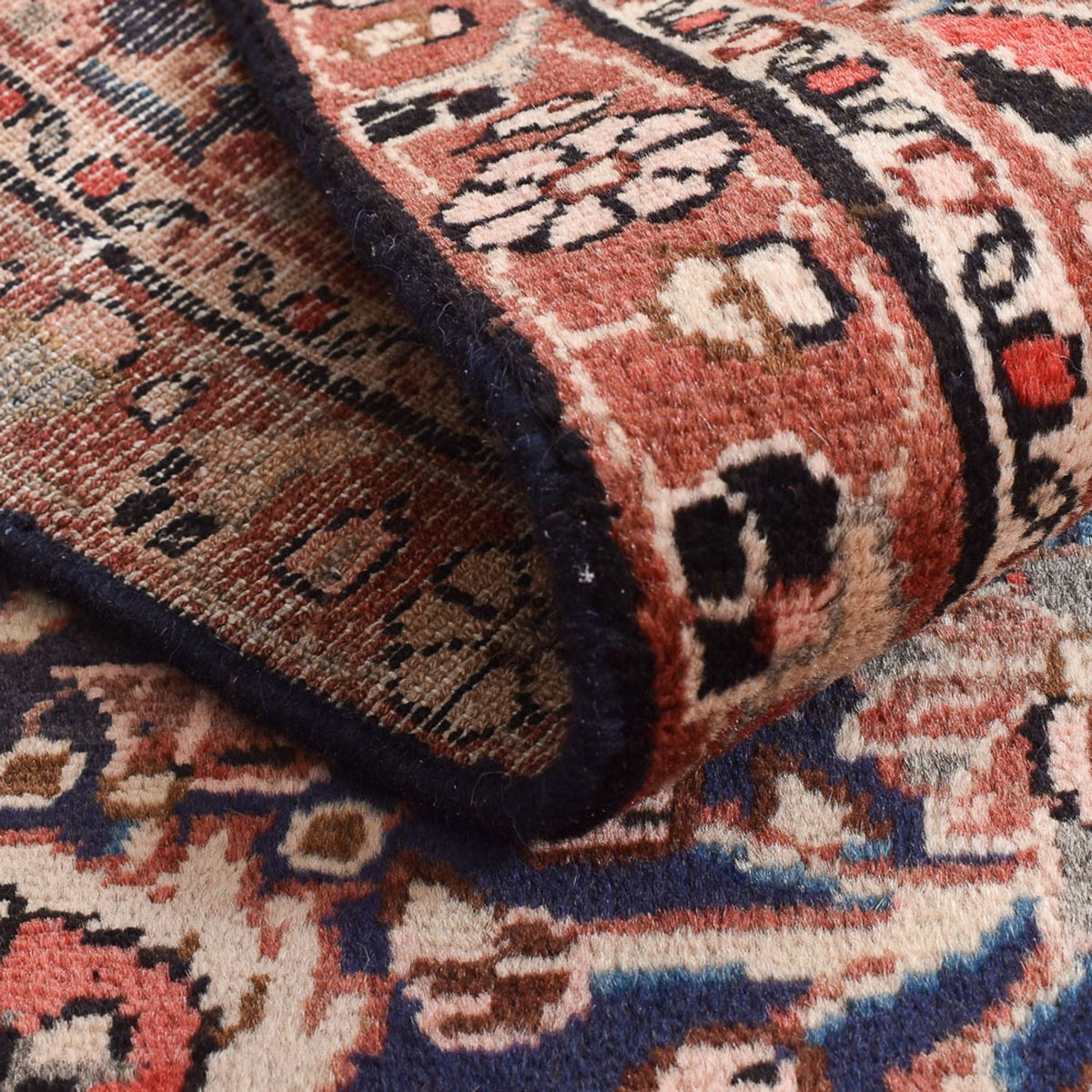 Persisk tæppe - Nomadisk - 119 x 77 cm - flerfarvet