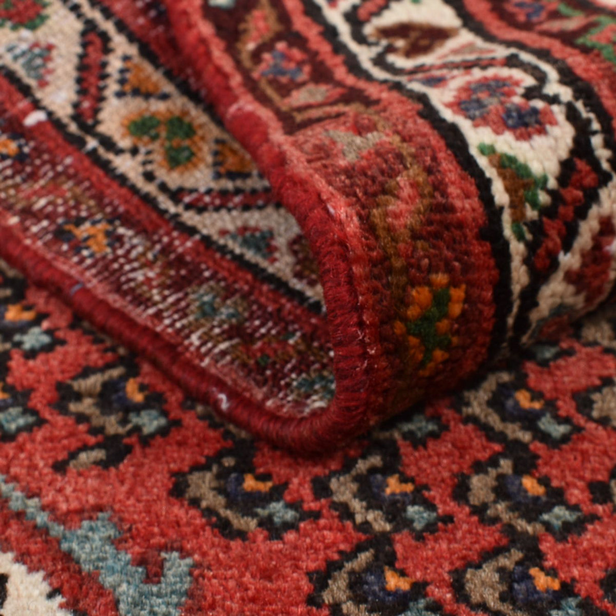 Persisk tæppe - Nomadisk - 110 x 65 cm - rød