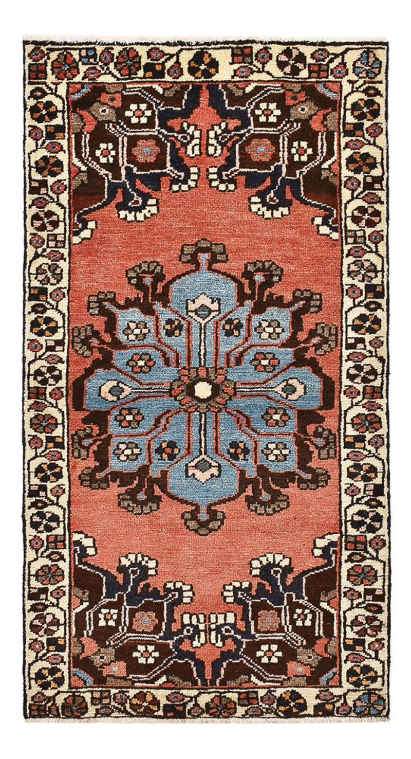 Persisk tæppe - Classic - 120 x 65 cm - lysrød