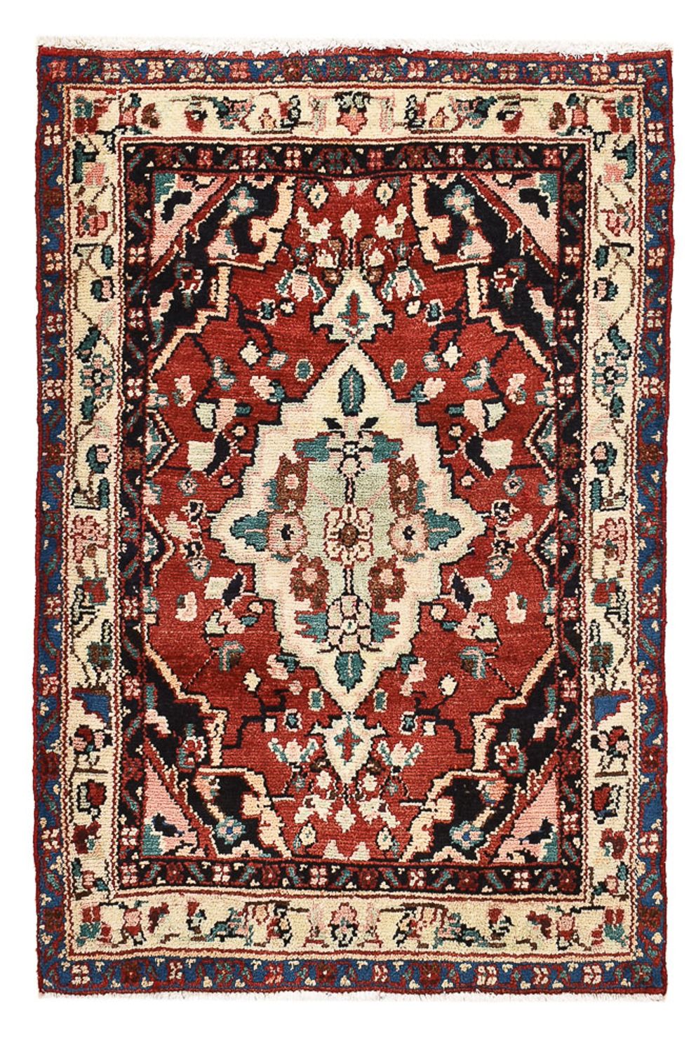 Persisk tæppe - Nomadisk - 115 x 72 cm - rød