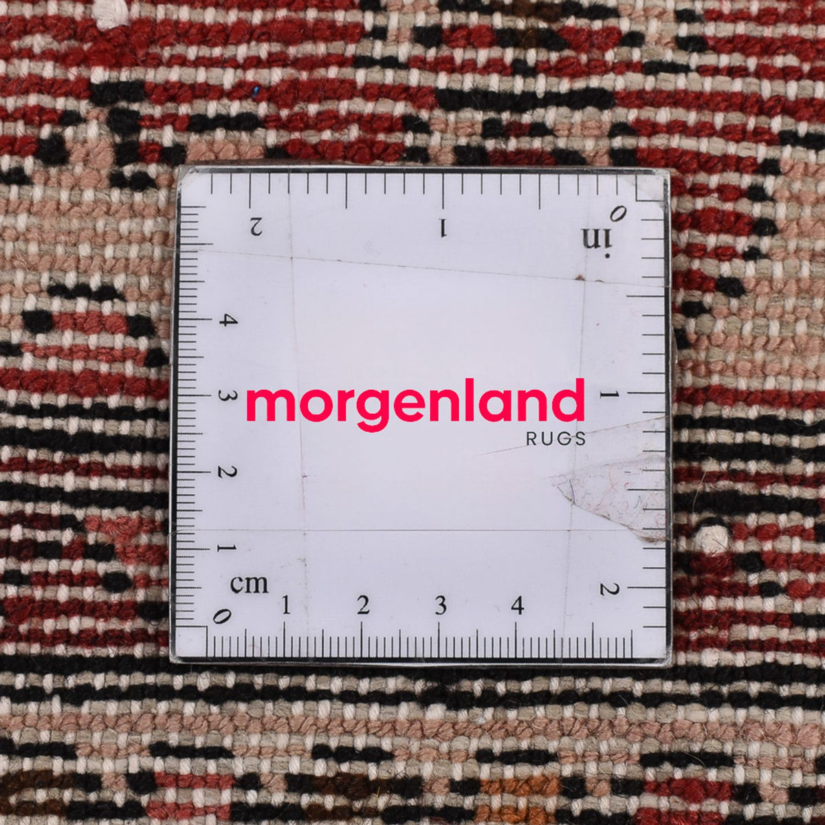 Persisk tæppe - Nomadisk - 140 x 64 cm - lysrød