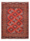 Turkaman-tæppe - 115 x 85 cm - rød