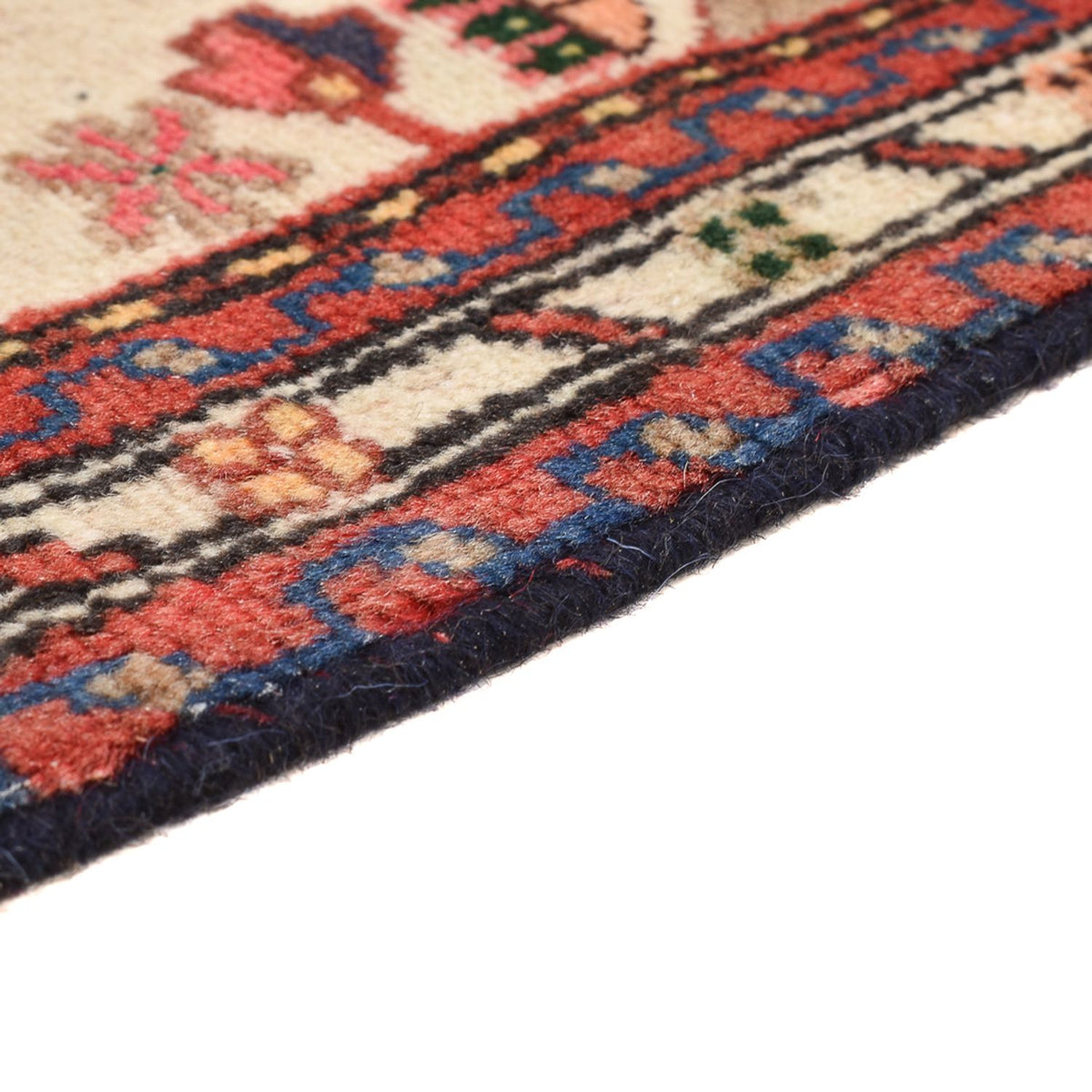 Persisk tæppe - Nomadisk - 113 x 76 cm - lysrød