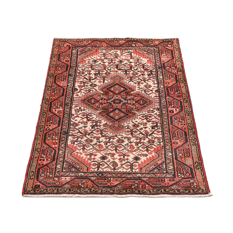 Persisk tæppe - Nomadisk - 120 x 73 cm - lysrød