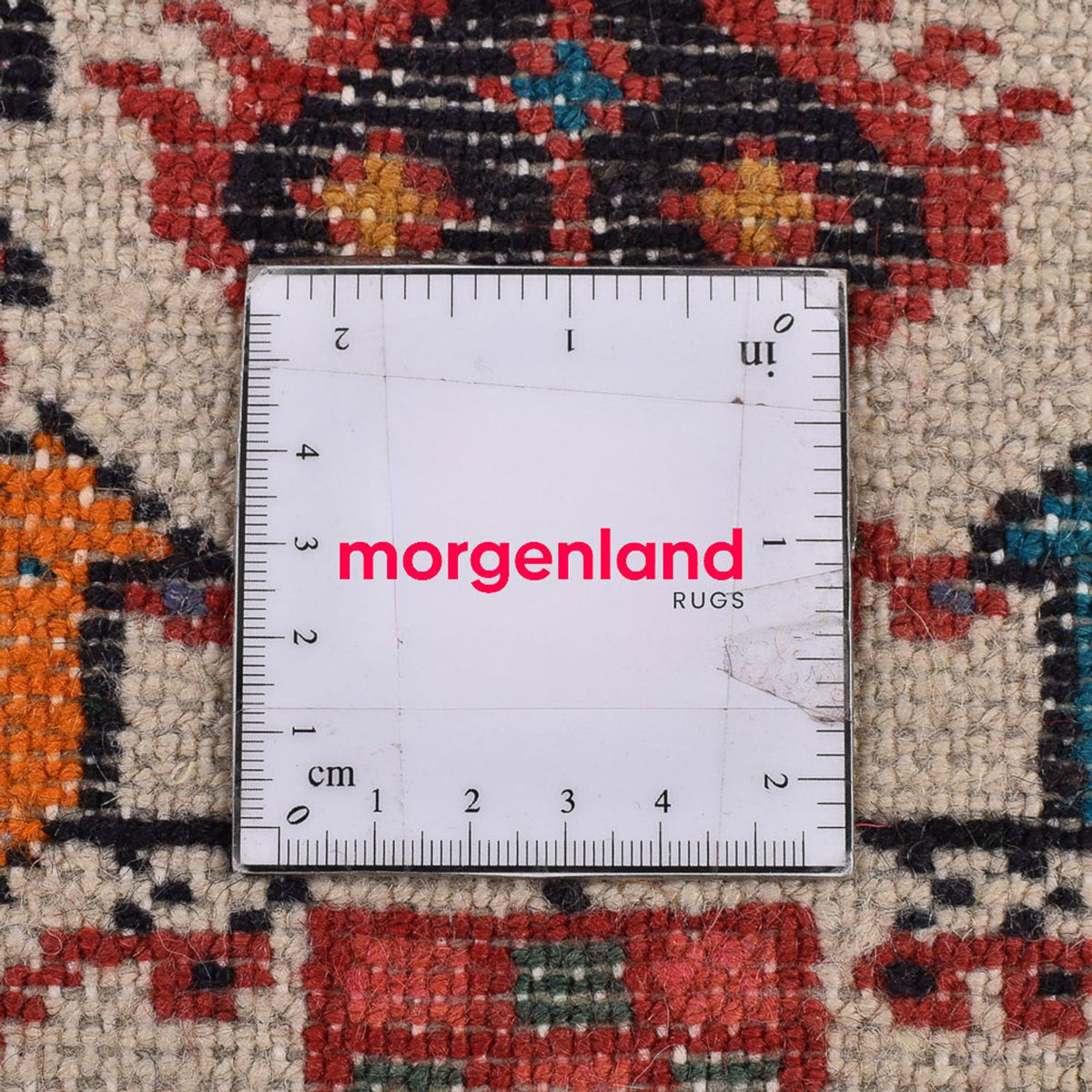 Persisk tæppe - Nomadisk - 130 x 86 cm - lysrød